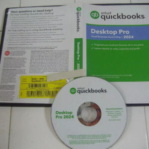 Intuit QuickBooks Desktop Pro 2024 No Expiration – DVD for Windows | FAST SHIPPING!